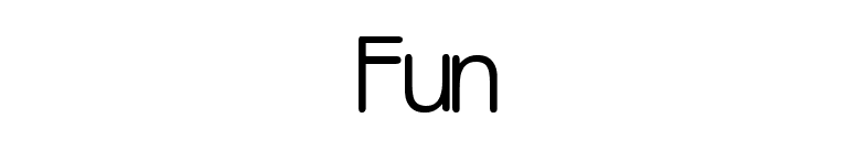 Fun font preview
