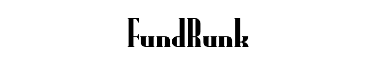 FundRunk font preview