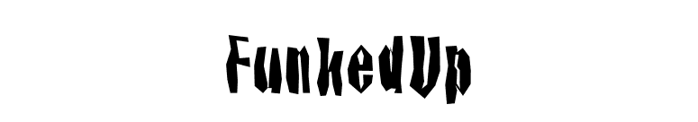 FunkedUp font preview