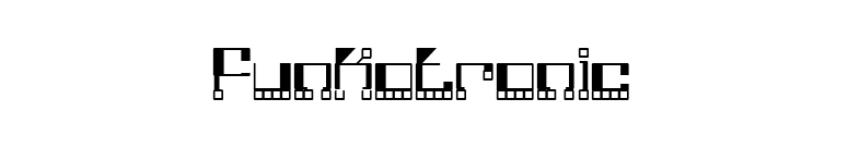 Funkotronic font preview