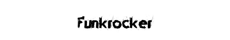 Funkrocker font preview