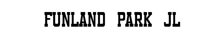 Funland Park JL font preview