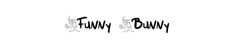 Funny Bunny font preview