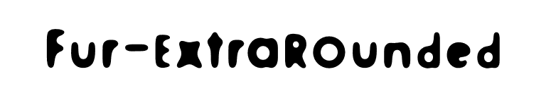 Fur-ExtraRounded font preview