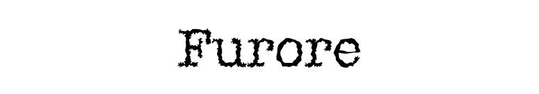Furore font preview