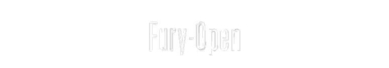 Fury-Open font preview