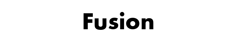 Fusion font preview