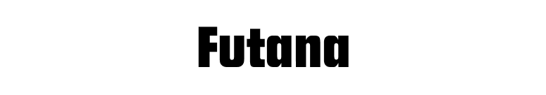 Futana font preview