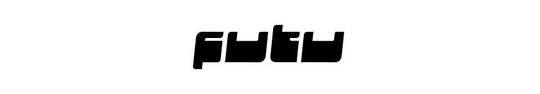 FUTU font preview