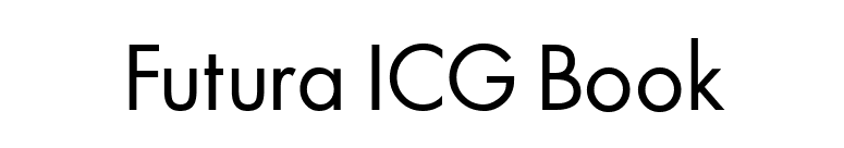 Futura ICG Book font preview