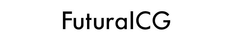 FuturaICG font preview