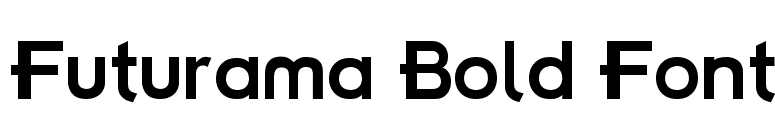 Futurama Bold Font font preview