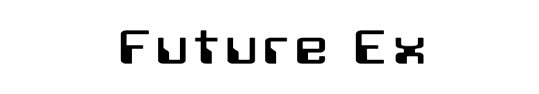 Future Ex font preview