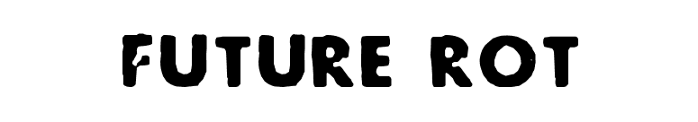 Future Rot font preview