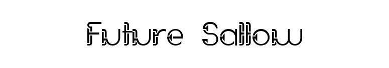 Future Sallow font preview