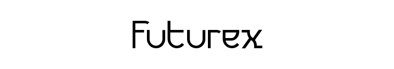 Futurex font preview