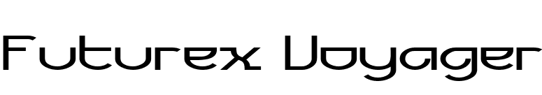 Futurex Voyager font preview