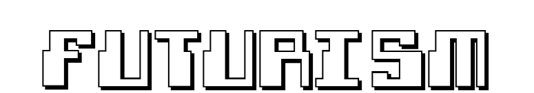 Futurism font preview