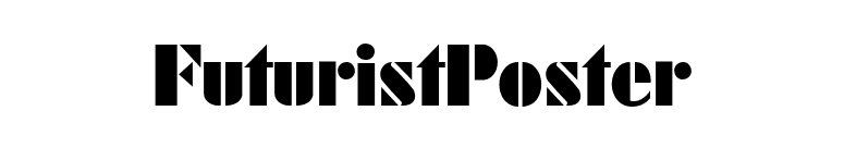 FuturistPoster font preview