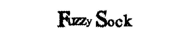 FuzzySock font preview