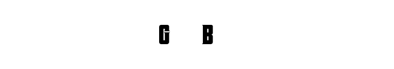 GaberBold font preview