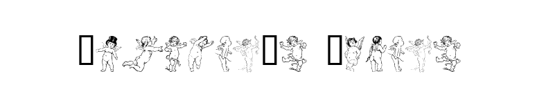 Gabriel's Angels font preview