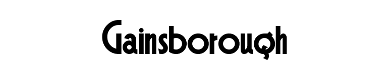 Gainsborough font preview