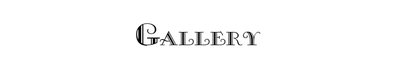 Gallery font preview