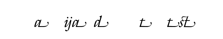 GalliardITCItAltS font preview