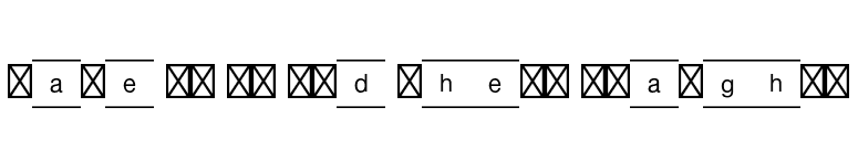 Game Pi LT Std Chess Draughts font preview