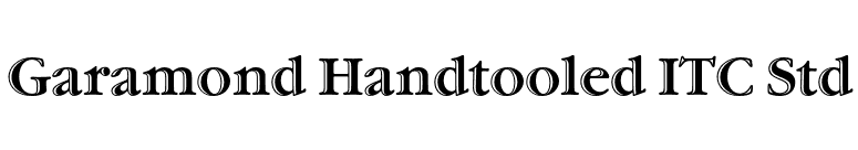 Garamond Handtooled ITC Std font preview