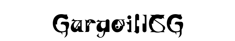 GargoilICG font preview