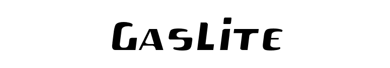 GasLite font preview