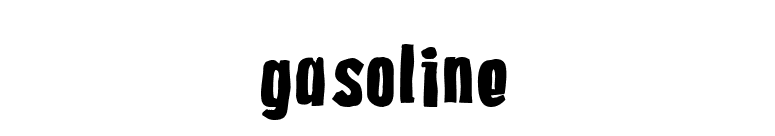 Gasoline font preview