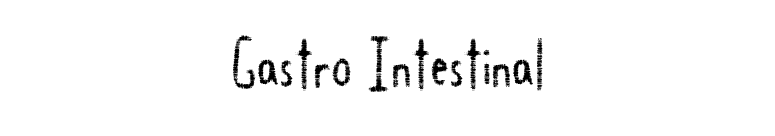 Gastro Intestinal font preview
