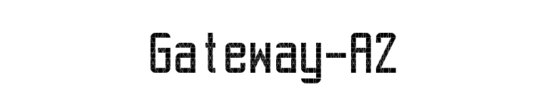 Gateway-A2 font preview