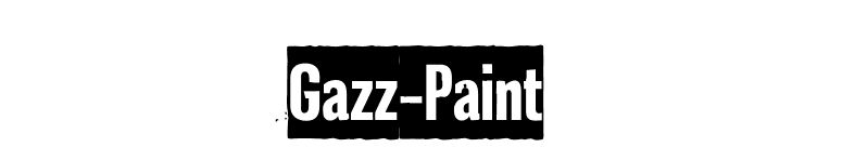 Gazz-Paint font preview