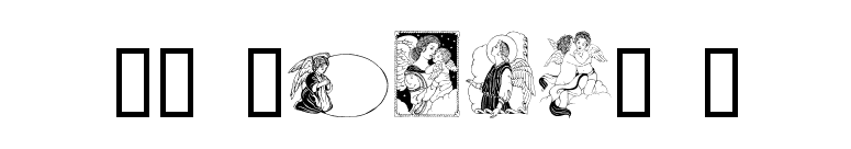 GE Angels I font preview