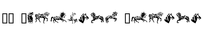 GE Carousel Horses font preview