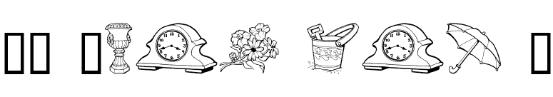 GE Grab Bag I font preview