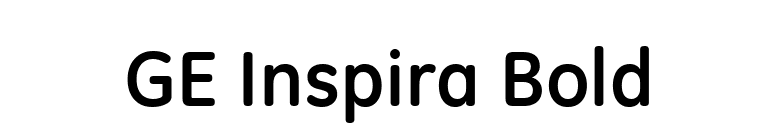 GE Inspira Bold font preview