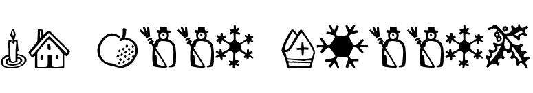 GE Itty Bittys font preview