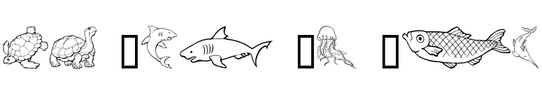 GE Out To Sea font preview