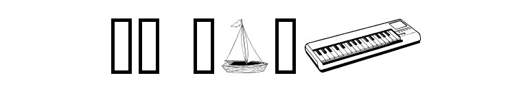 GE Toys font preview