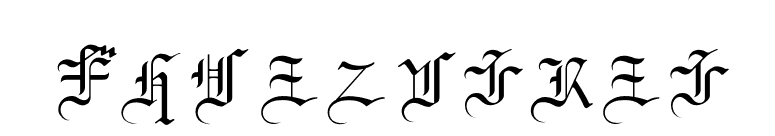 Gelnicarna font preview