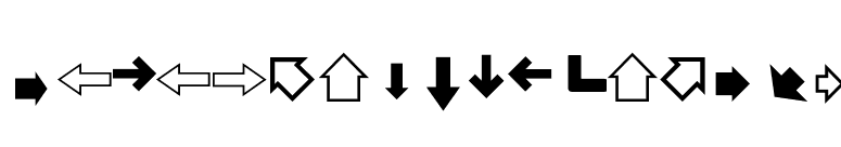 GeneralSymbolsP01 font preview
