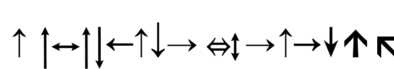 GeneralSymbolsP02 font preview