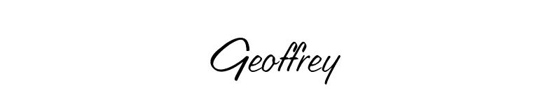 Geoffrey font preview