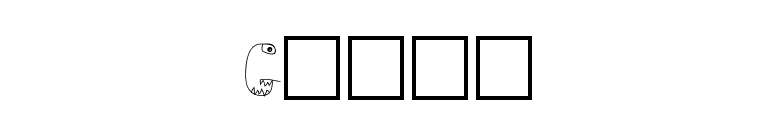 Germs font preview
