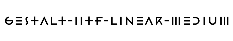 Gestalt-HTF-Linear-Medium font preview